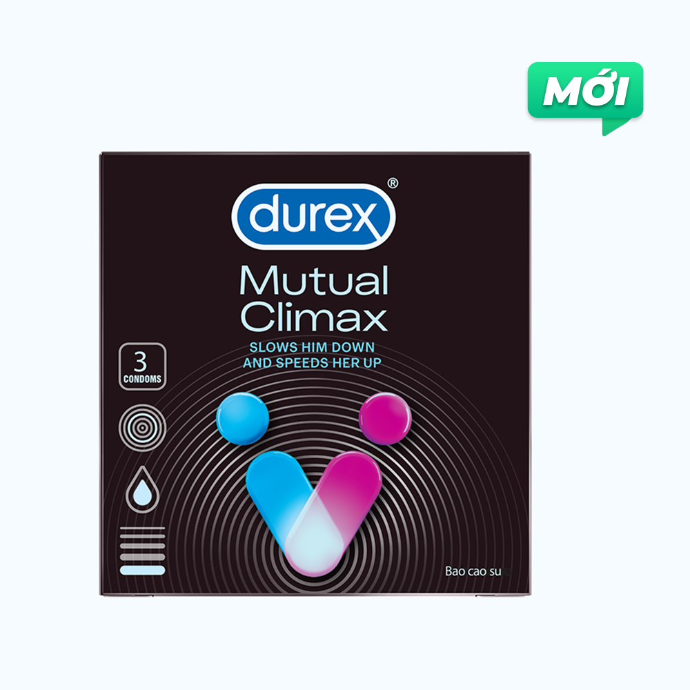 Bao Cao Su Durex Mutual Climax 3 Cái