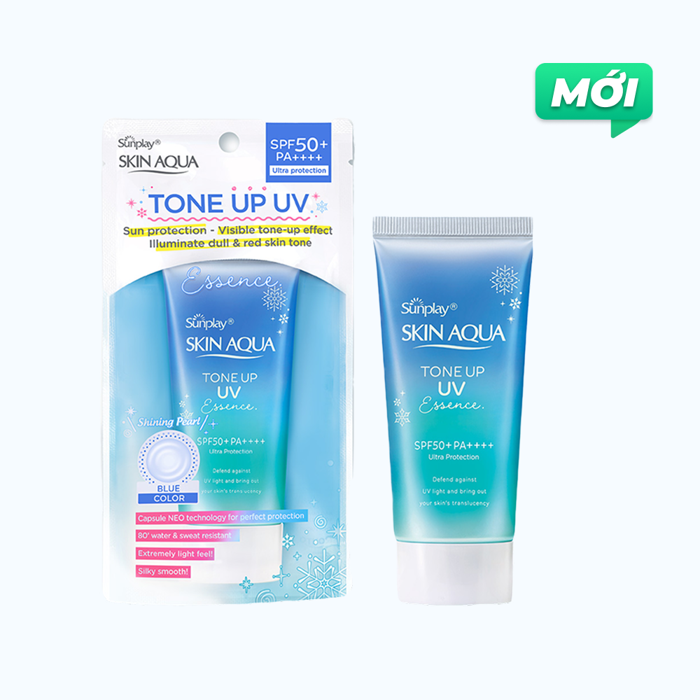 Tinh Chất Chống Nắng Hiệu Chỉnh Sắc Da Sunplay Skin Aqua Tone Up Uv Blue 50G