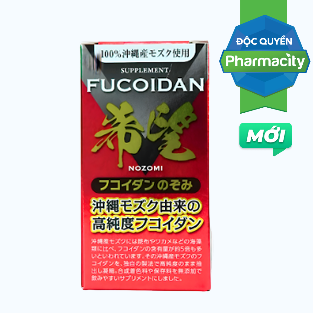 Thuốc tảo Mozuku Fucoidan NOZOMI tăng cường miễn dịch, đề kháng