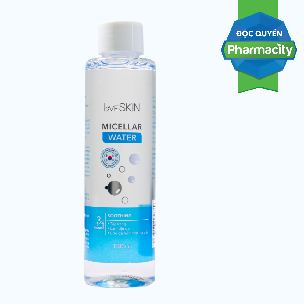 LoveSkin Micellar Water Soothing làm dịu da (chai 150ml)