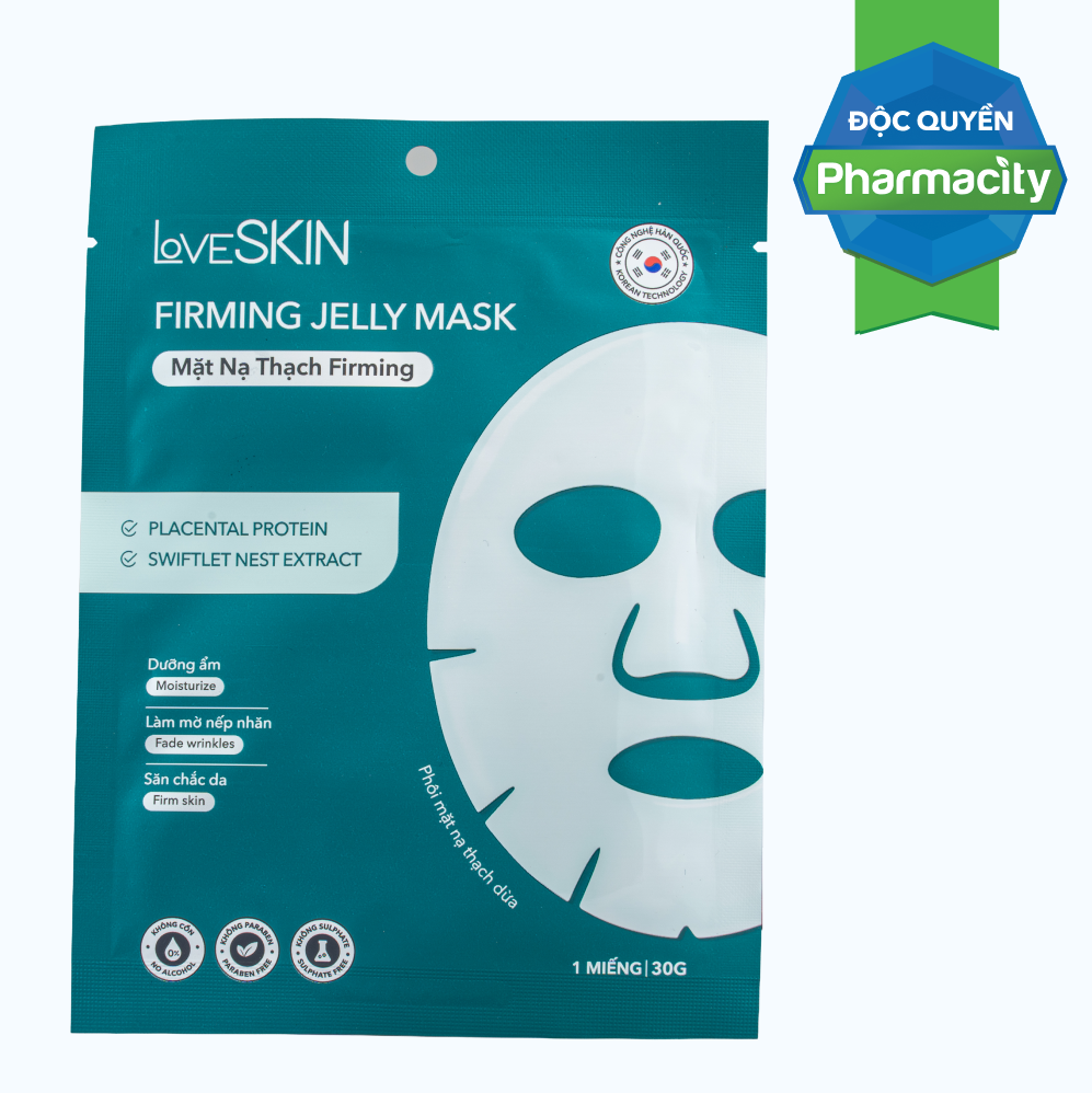 Mặt nạ thạch Jelly Mask Firming 30g dưỡng ẩm chuyên sâu, nâng cơ, giảm chảy xệ