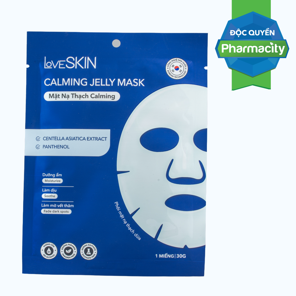 Mặt nạ thạch Jelly Mask Calming 30g dịu da, giảm mẩn đỏ, phục hồi làn da