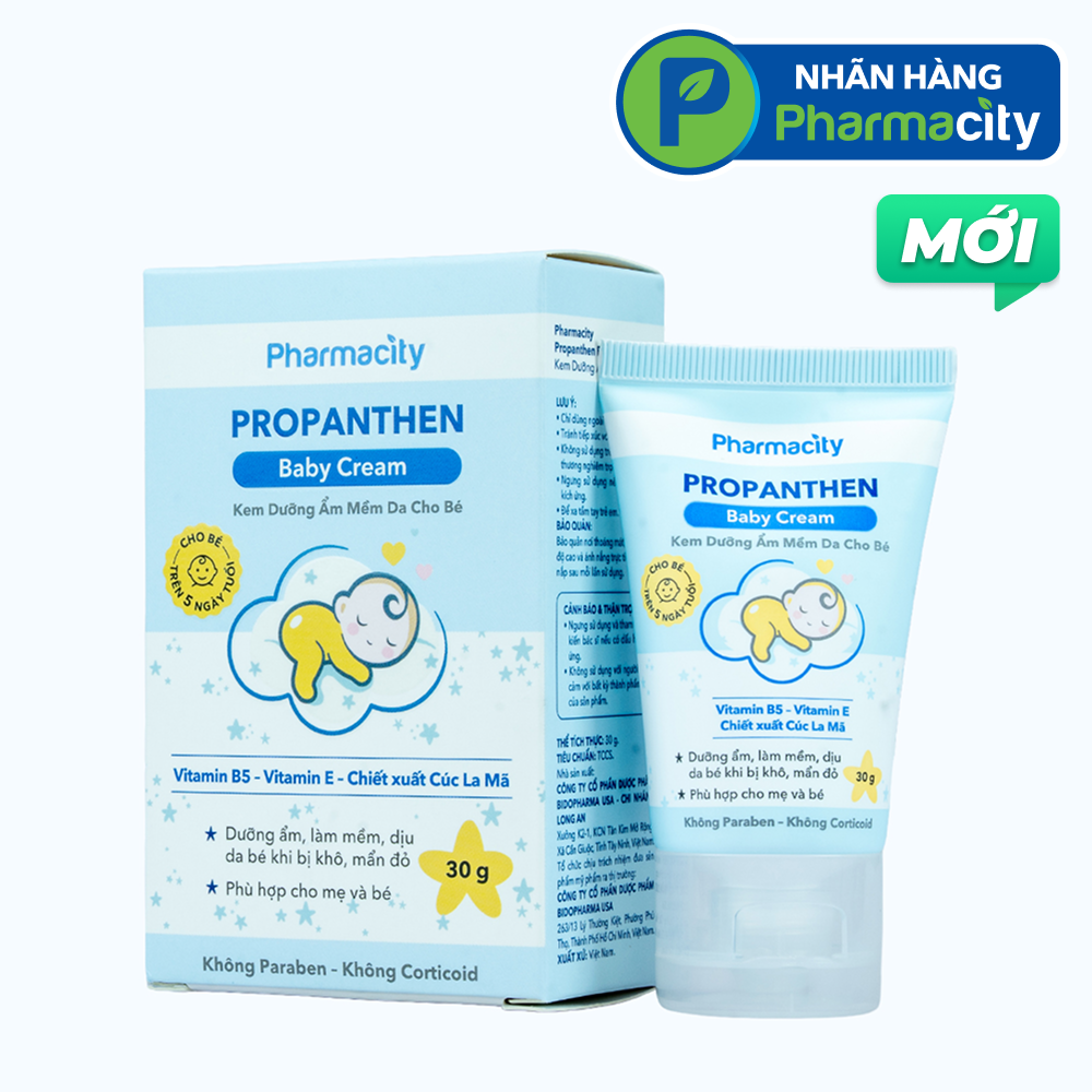 Pharmacity Propanthen Kem Dưỡng Ẩm Cho Bé 30g