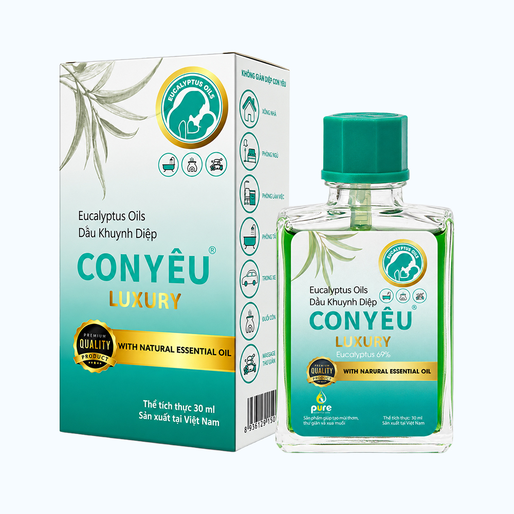Dầu khuynh diệp Con Yêu Luxury 30ml