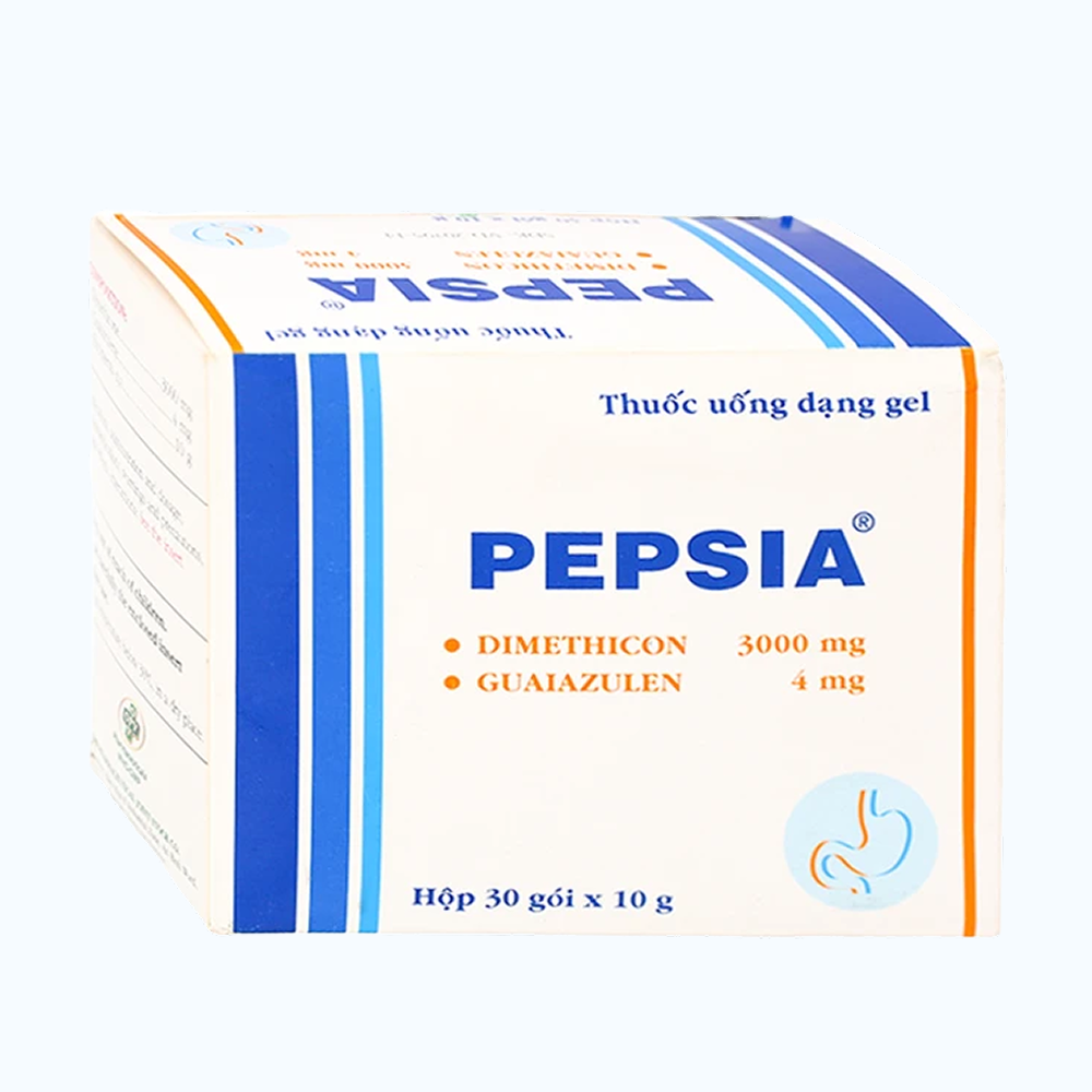 Thuốc uống Pepsia OPV trị triệu chứng đầy hơi, ợ nóng, ợ chua (30 gói x 10g)