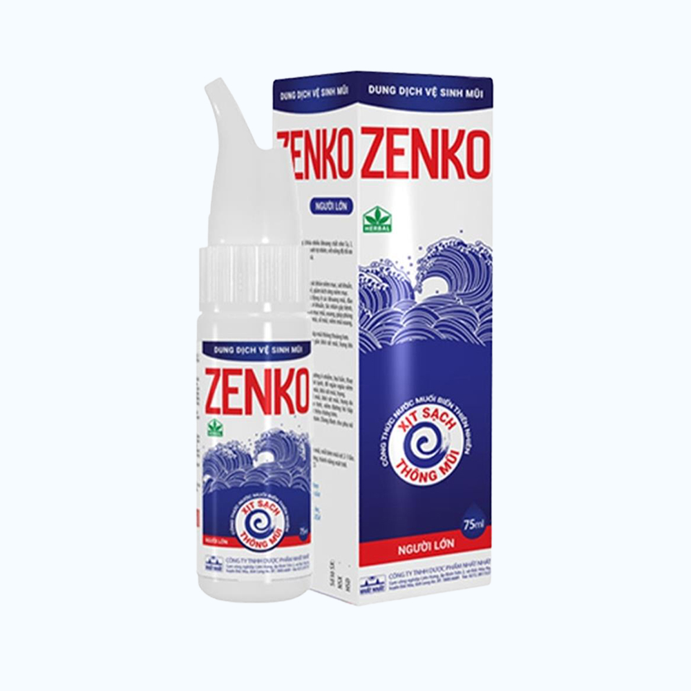 Zenko Dung Dịch Vệ Sinh Mũi Người lớn (Chai 70ml)