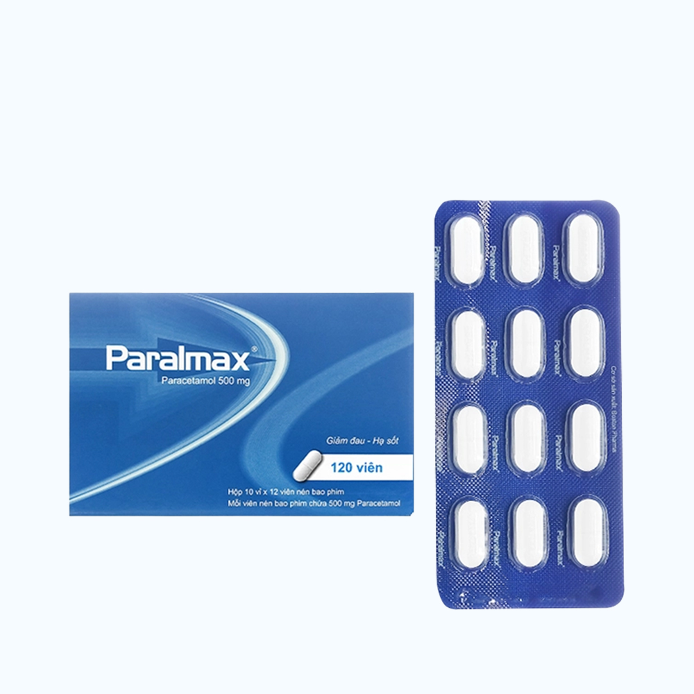PARALMAX BOSTON 500mg ( Hộp 10 Vỉ x 10 Viên)