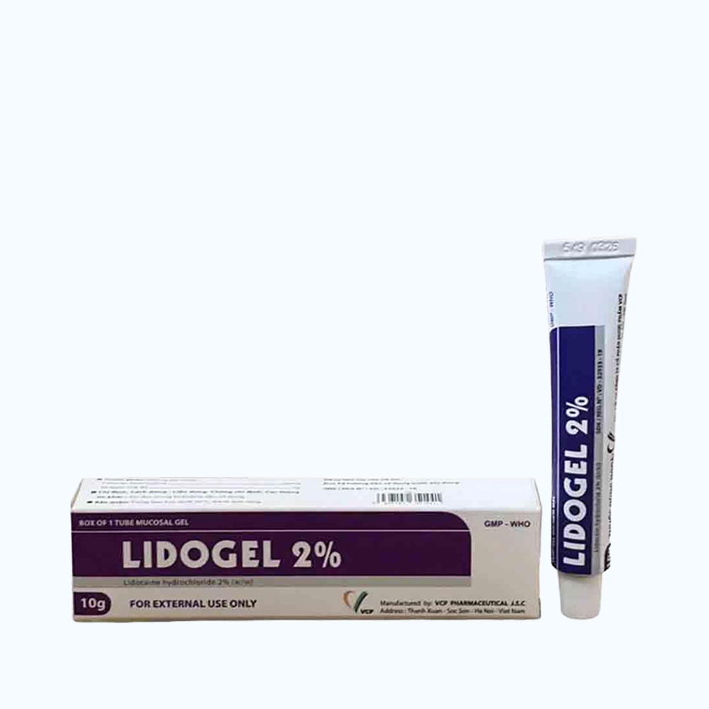 Lidogel 2% VCP (Tuýp 10g)