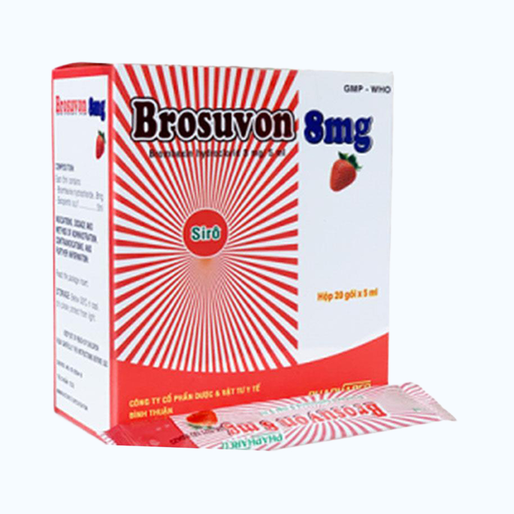 Brosuvol 8mg Phapharco (Hộp 20 gói 5ml)