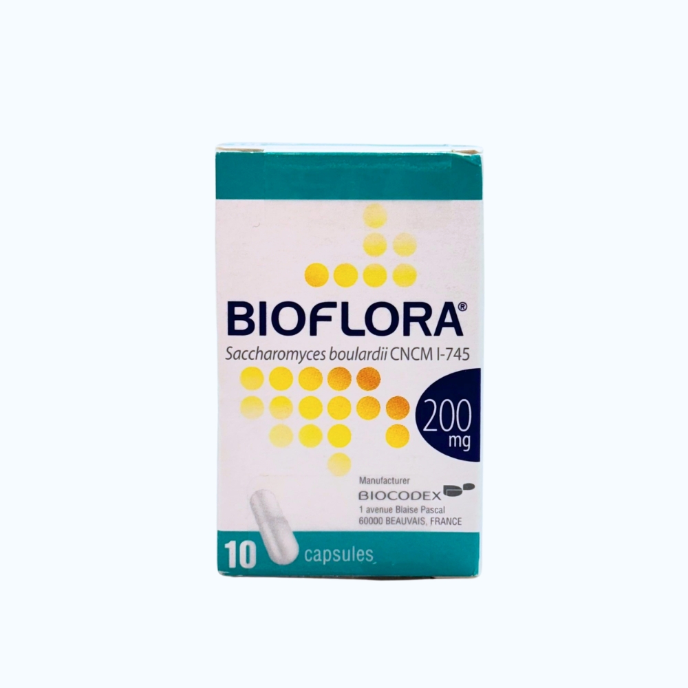 Thuốc Bioflora 200mg ngăn ngừa và điều trị tiêu chảy (hộp 10 viên)