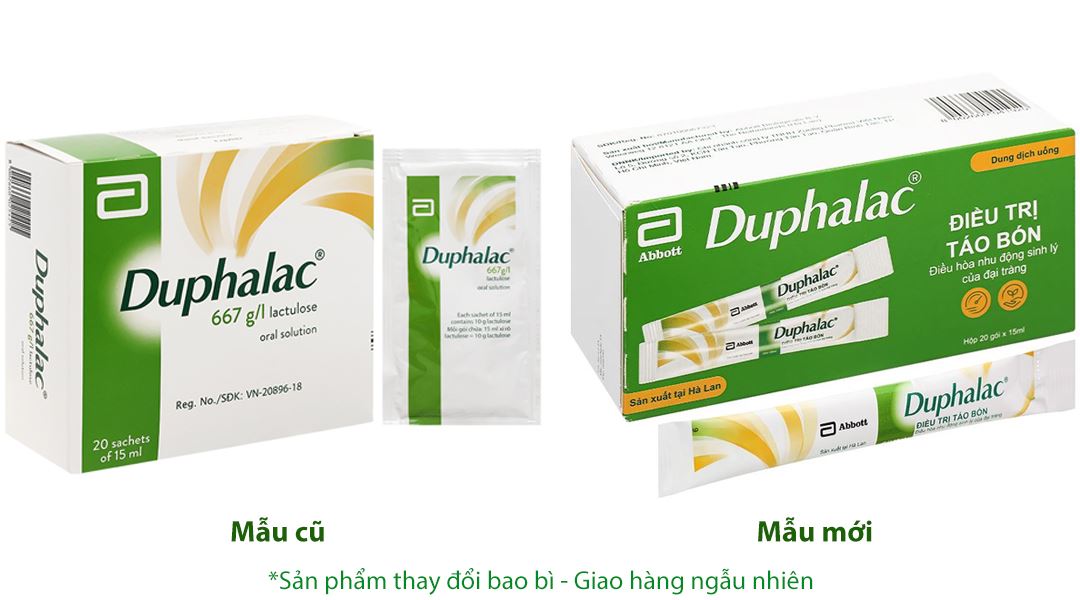 Duphalac trị táo bón, điều hòa nhu động sinh lý đại tràng 667g/l (20 gói x 15ml)