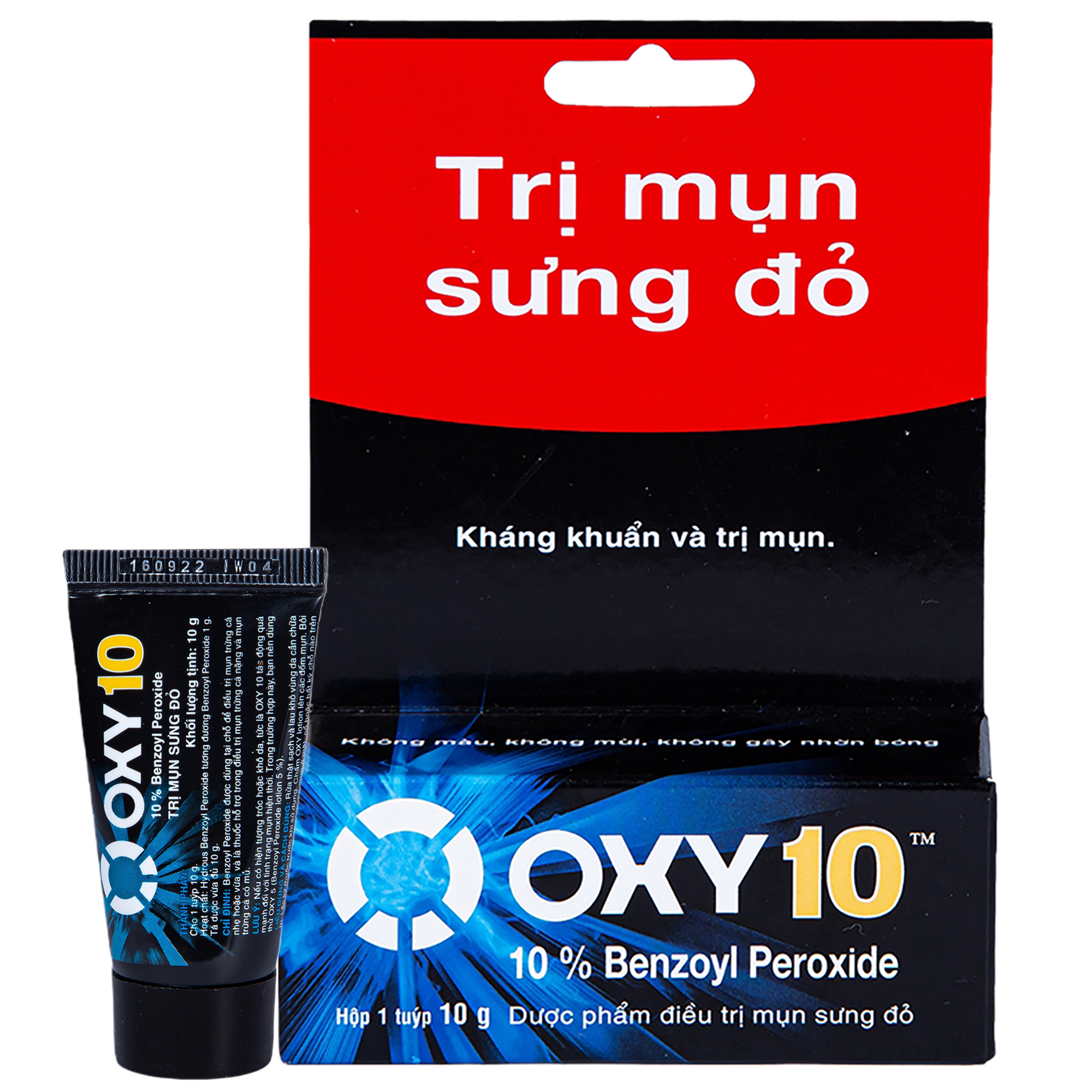 Lotion Oxy 10 điều trị tại chỗ mụn trứng cá (tuýp 10.1g)