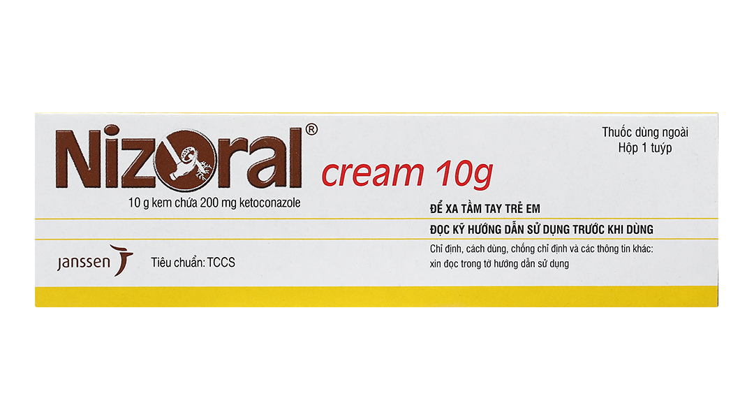 KEM NIZORAL CREAM 15G HỖ TRỢ ĐIỀU TRỊ NẤM DA VÀ VIÊM DA TIẾT BÃ