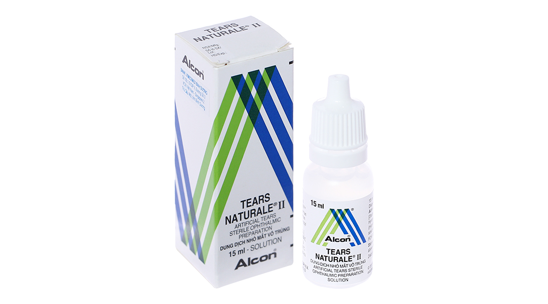 Thuốc nhỏ mắt Tear Natural II giảm cảm giác khó chịu gây ra bởi các trường hợp khô mắt (chai 15ml)