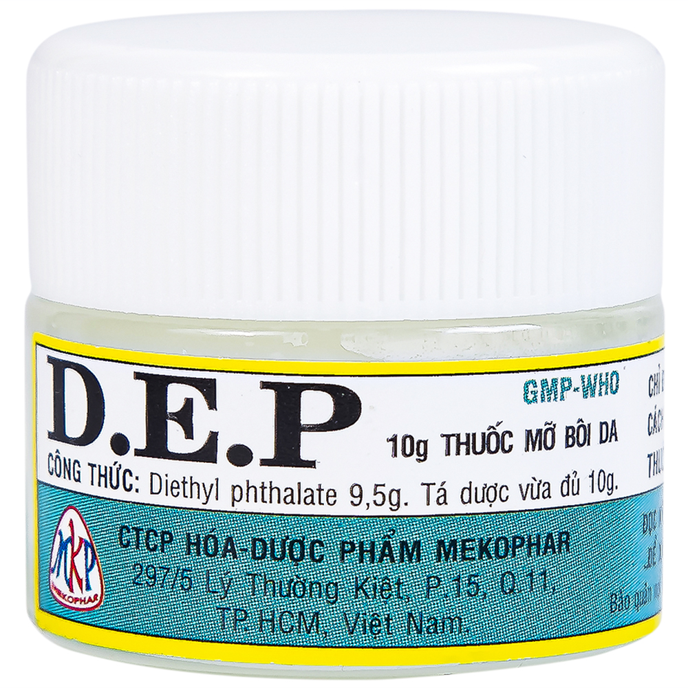 Thuốc dùng ngoài DEP trị ghẻ ngứa (chai 10g)