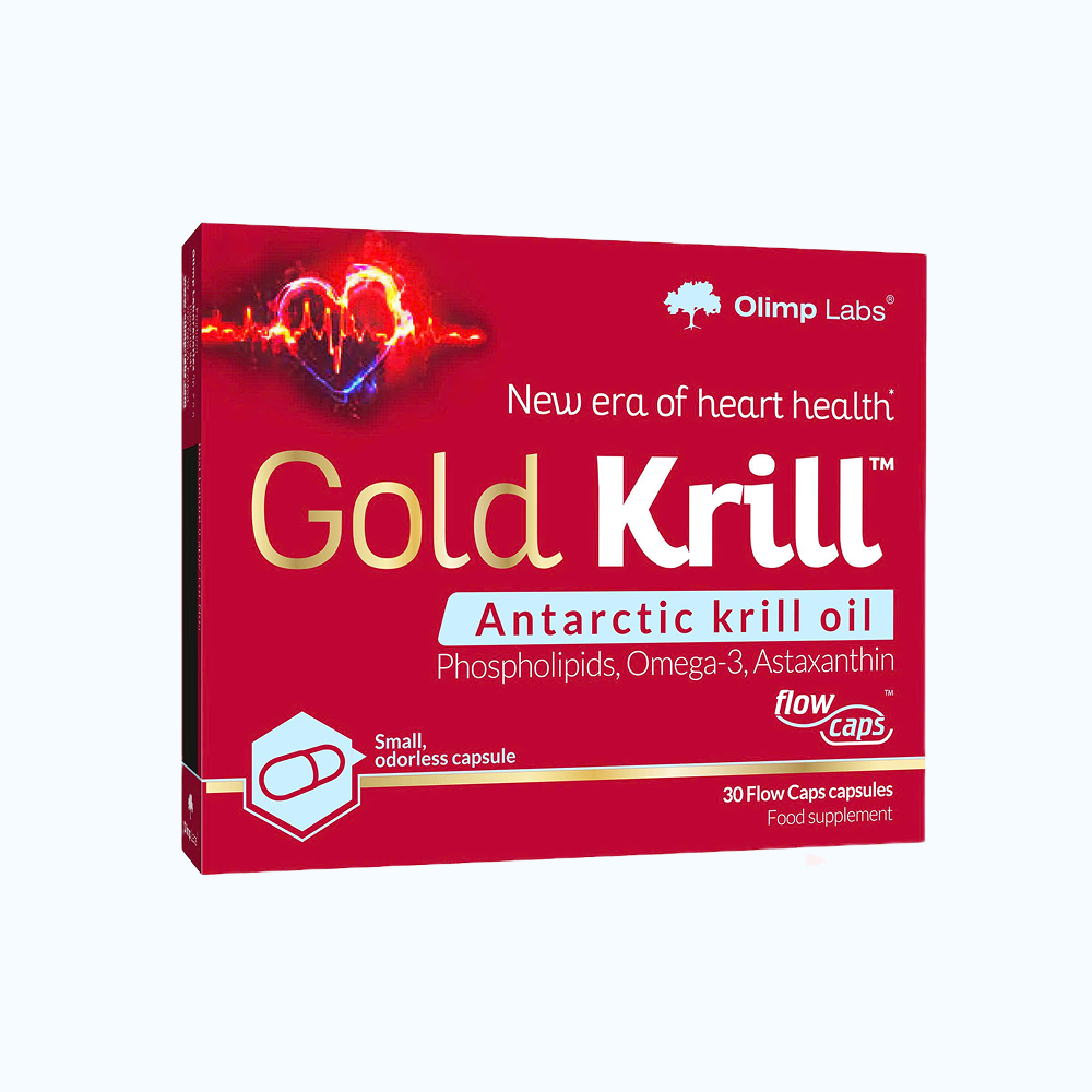 OLIMP LABS Gold Krill Bổ Sung EPA & DHA Hộp 30v