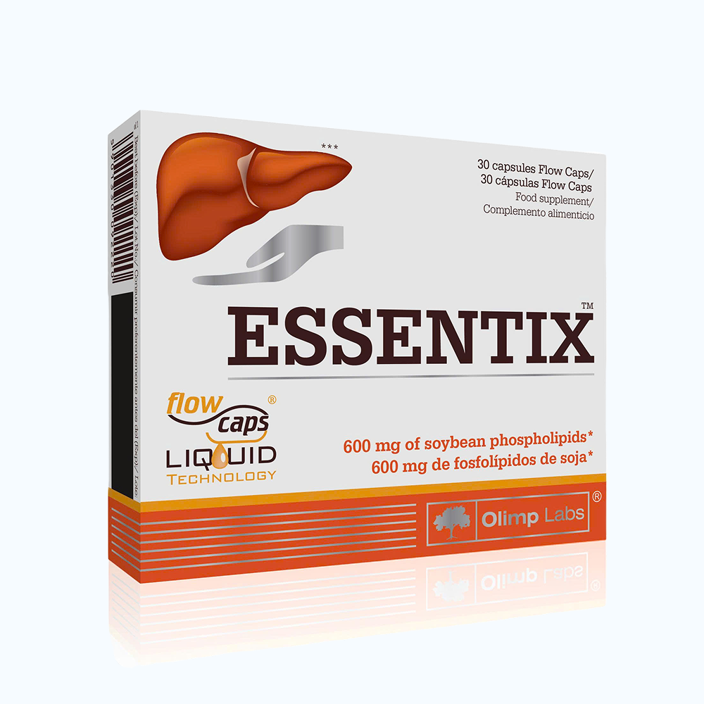 OLIMP LABS Essentix hỗ trợ gan và hỗ trợ chuyển hóa lipid Hôp 30viên