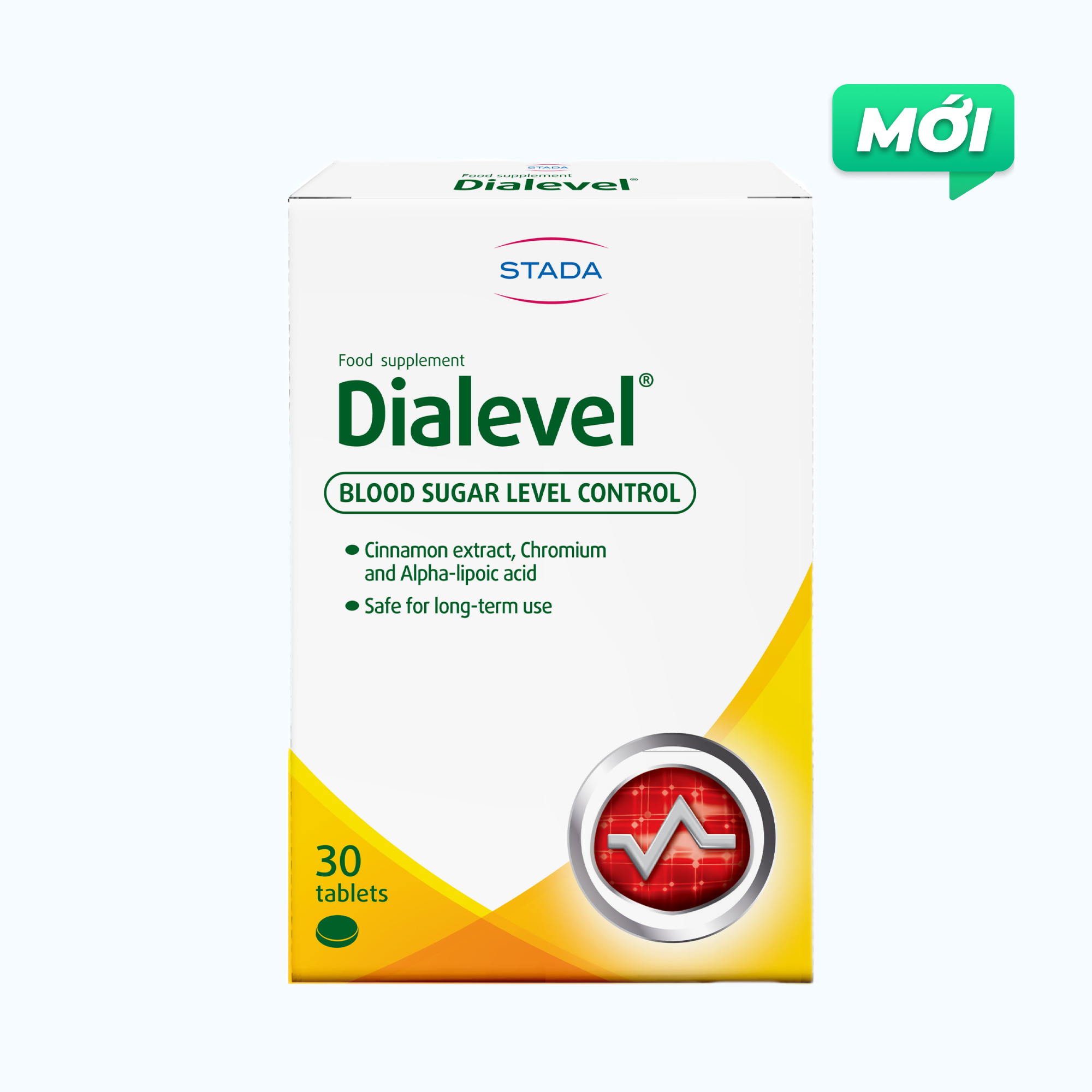 Thuốc Stada Dialevel cải thiện chỉ số đường huyết (Hộp 30 viên)