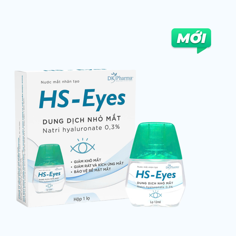 Nước Mắt Nhân Tạo HS-EYES Natri Hyaluronate 0,3%