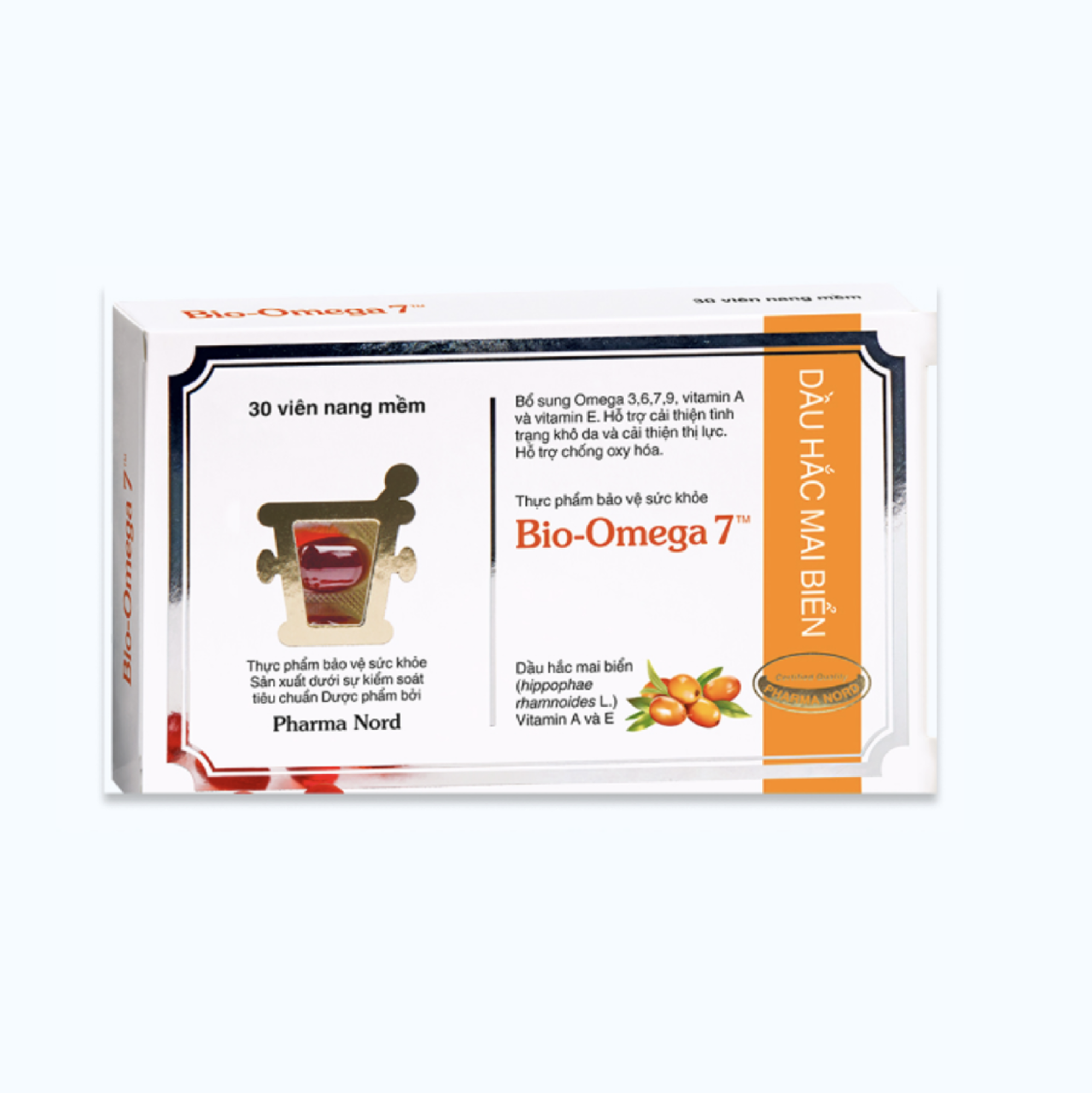 Thực phẩm bảo vệ sức khỏe Pharma Nord Bio-Omega 7™ (Hộp 30 Viên)
