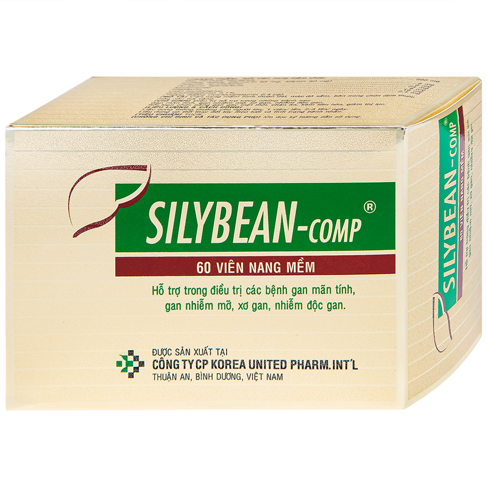 Thuốc Silybean Comp hỗ trợ điều trị bệnh gan mãn tính, gan nhiễm mỡ, xơ gan (6 vỉ x 10 viên)