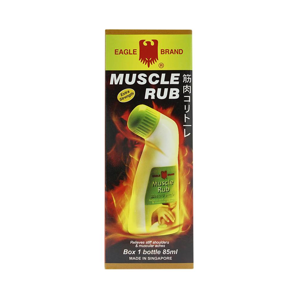 Dầu nóng Con Ó Muscle Rub Eagle giảm đau lưng, viêm khớp, bong gân (chai 85ml)