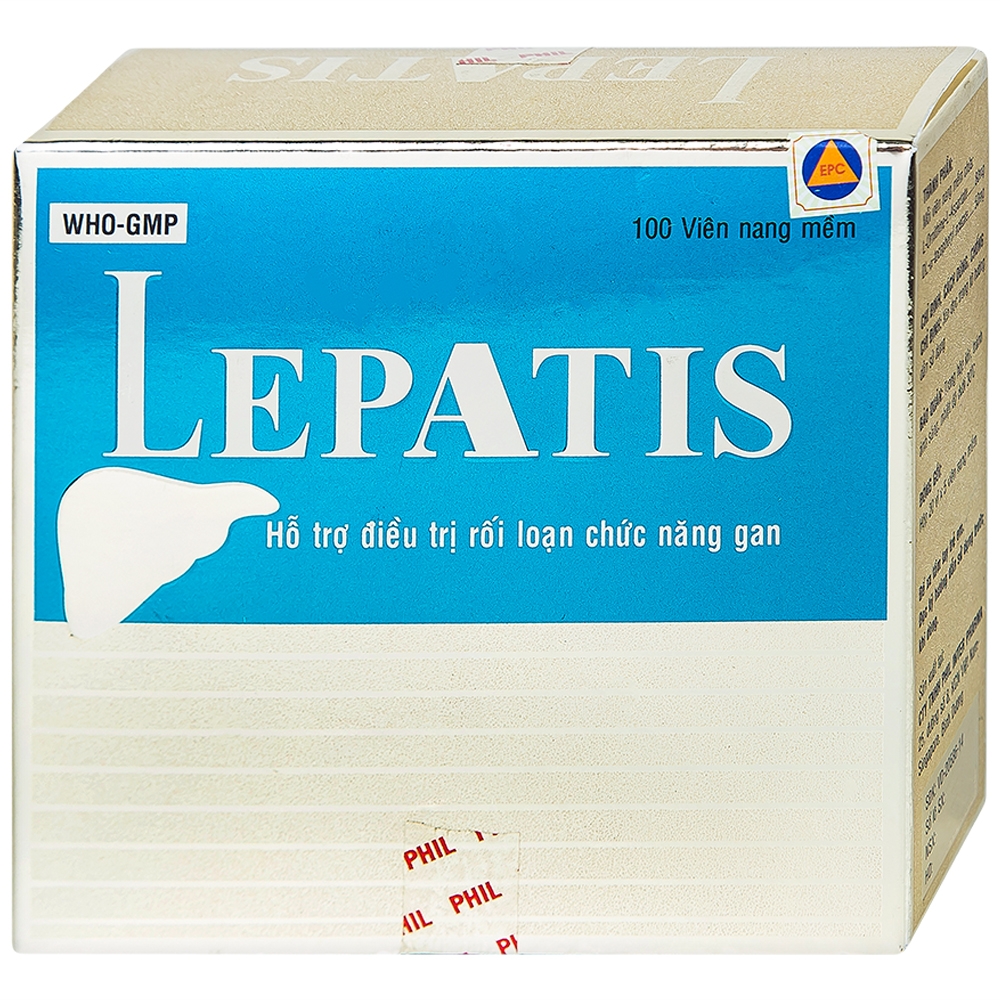 Thuốc Lepatis 80mg hỗ trợ điều trị rối loạn chức năng gan, giảm cholesterol máu (20 vỉ x 5 viên)