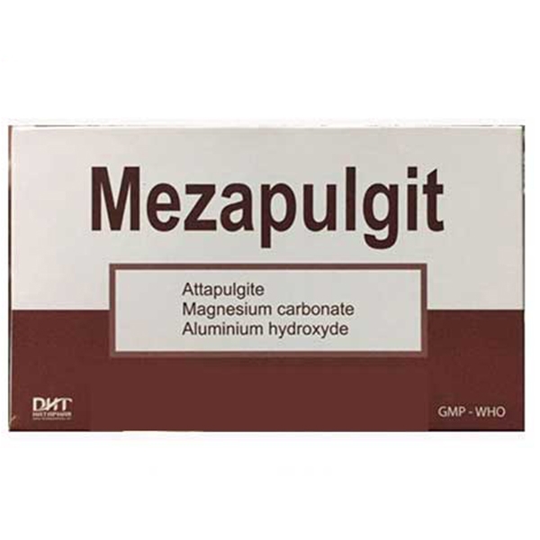 Thuốc Mezapulgit điều trị viêm loét dạ dày tá tràng (hộp 30 gói)