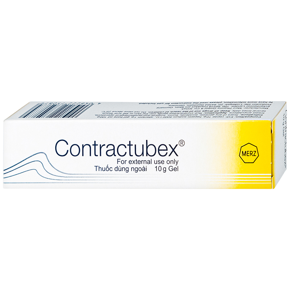 Gel Contractubex Merz trị sẹo lồi, sẹo phì đại (Tuýp 10g)