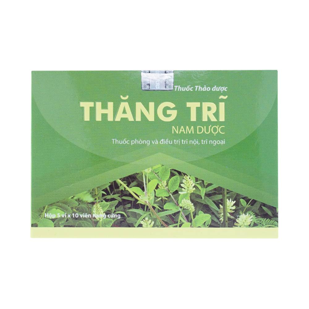 Thuốc Thăng Trĩ Nam Dược phòng và điều trị trĩ nội, trĩ ngoại (5 vỉ x 10 viên)
