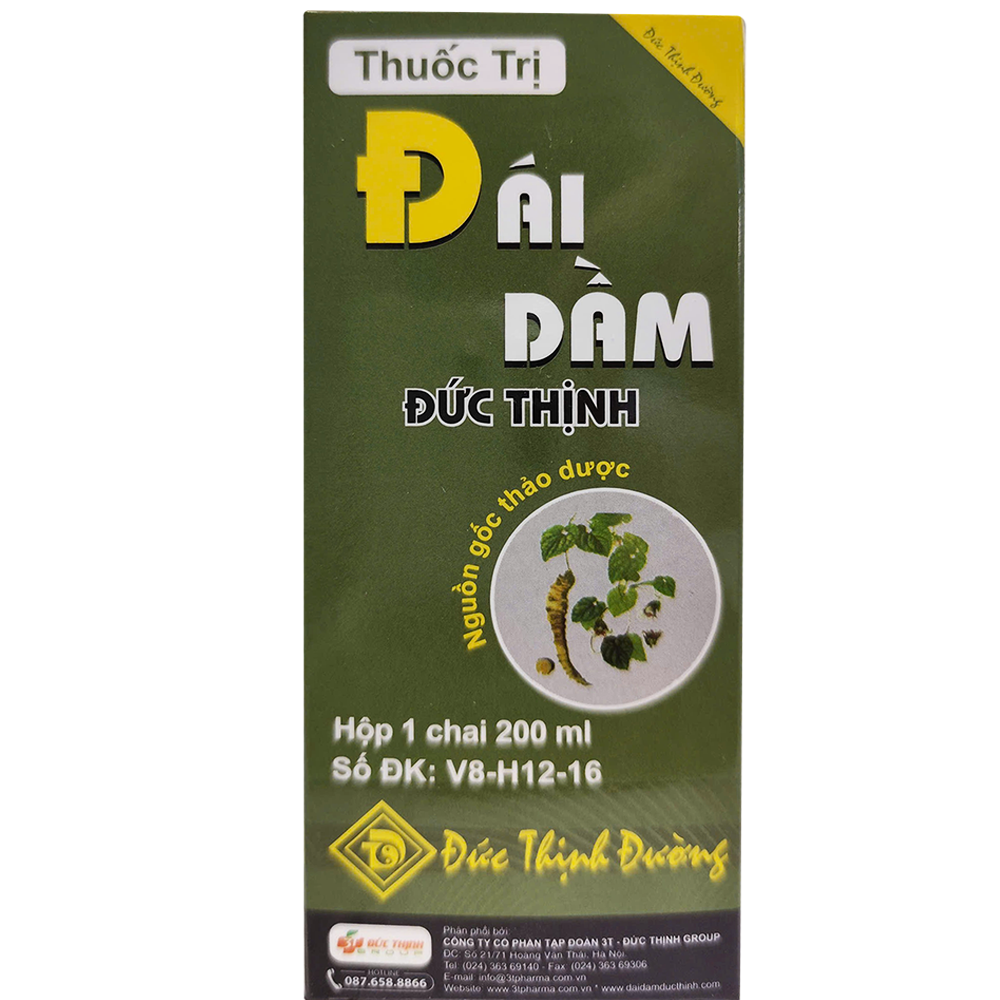 Thuốc trị Đái Dầm Đức Thịnh điều trị đái không tự chủ (chai 200ml)