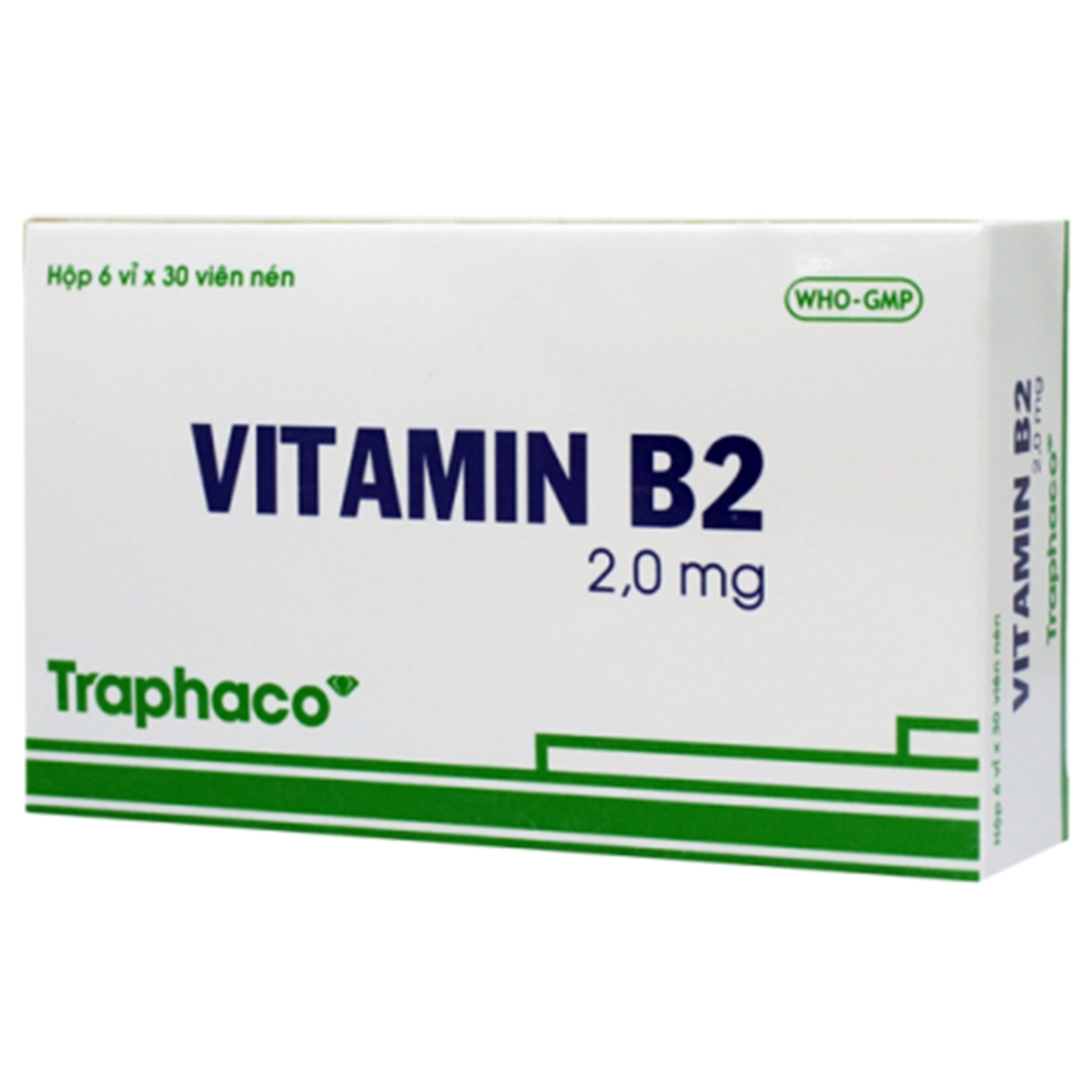 Thuốc Vitamin B2 Traphaco phòng và điều trị khi thiếu Vitamin B2
