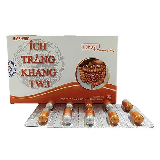 Thuốc Ích Tràng Khang TW3 trị tiêu chảy mạn tính (Hộp 3 vỉ x 10 viên)