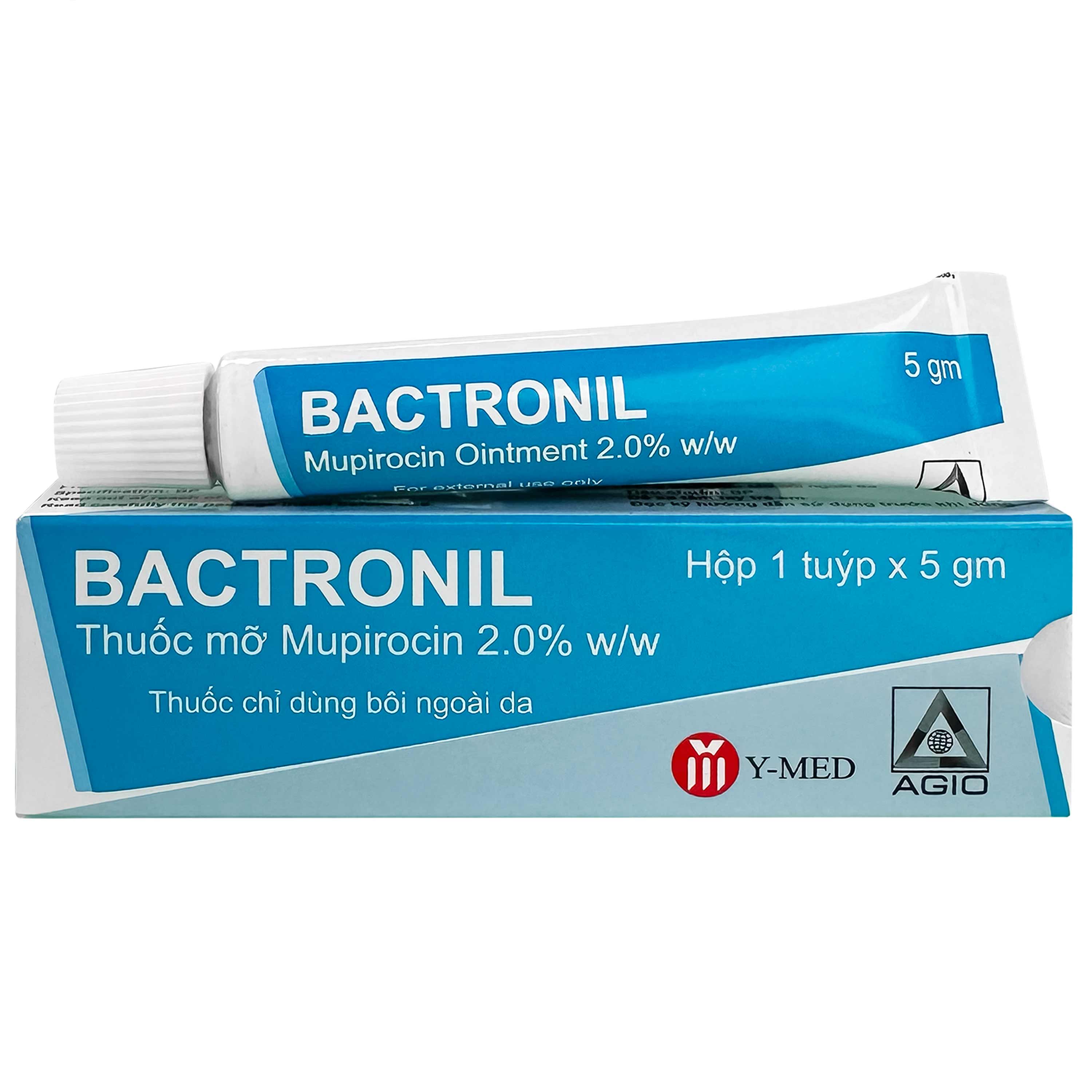 Bactronil 2% Agio Điều Trị Các Nhiễm Khuẩn Da (Tuýp 5G)