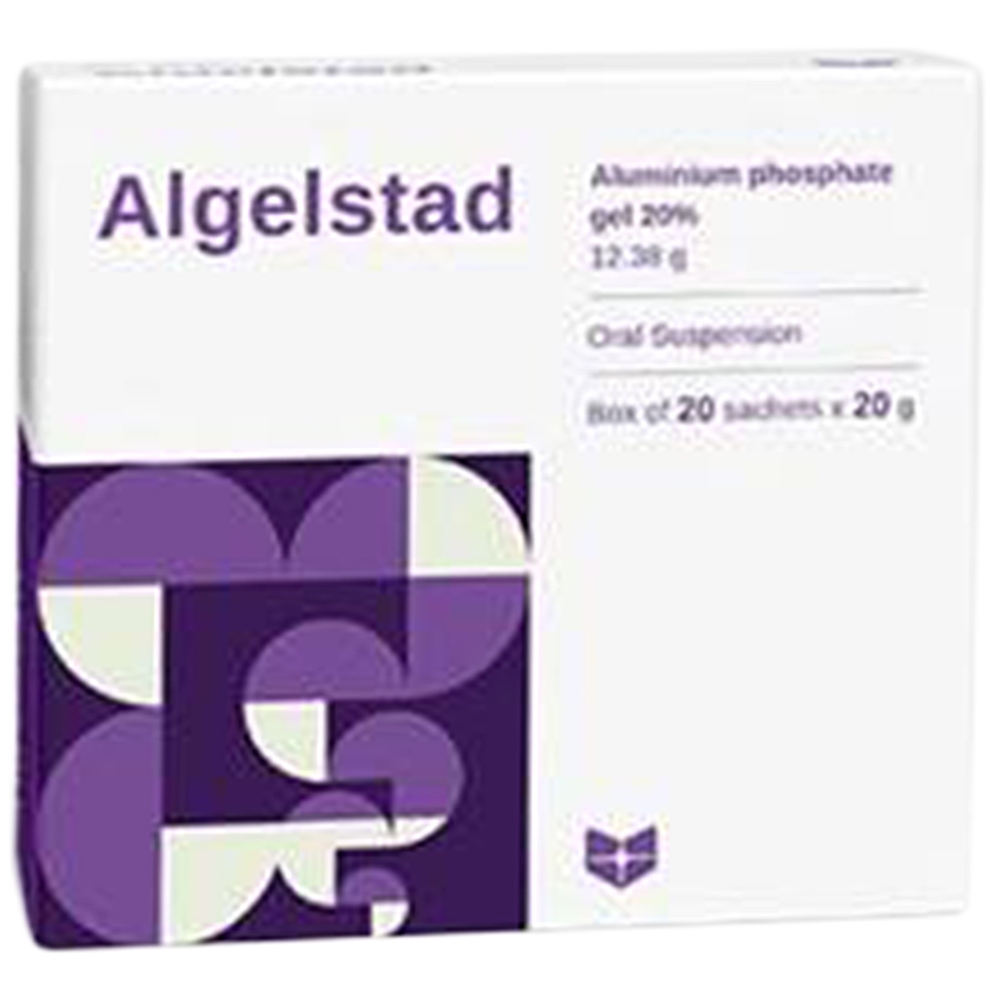 Hỗn dịch uống Algelstad Stella 20% điều trị viêm loét dạ dày tá tràng, viêm thực quản (20 gói x 20g)