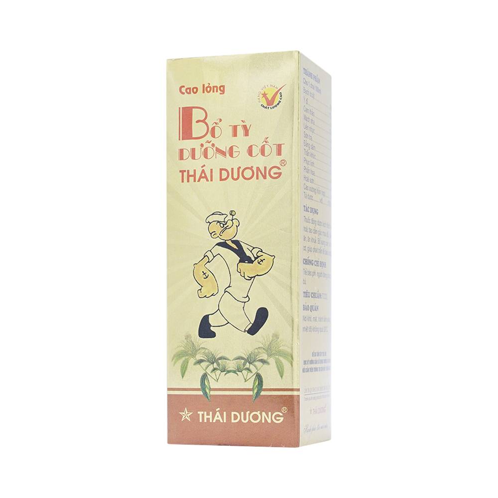 Cao Lỏng Bổ Tỳ Dưỡng Cốt Thái Dương hỗ trợ kích thích tiêu hóa (chai 100ml)