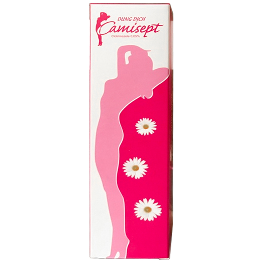 Dung dịch phụ khoa Camisept vệ sinh, phòng ngừa các bệnh nấm phụ khoa (chai 220ml)