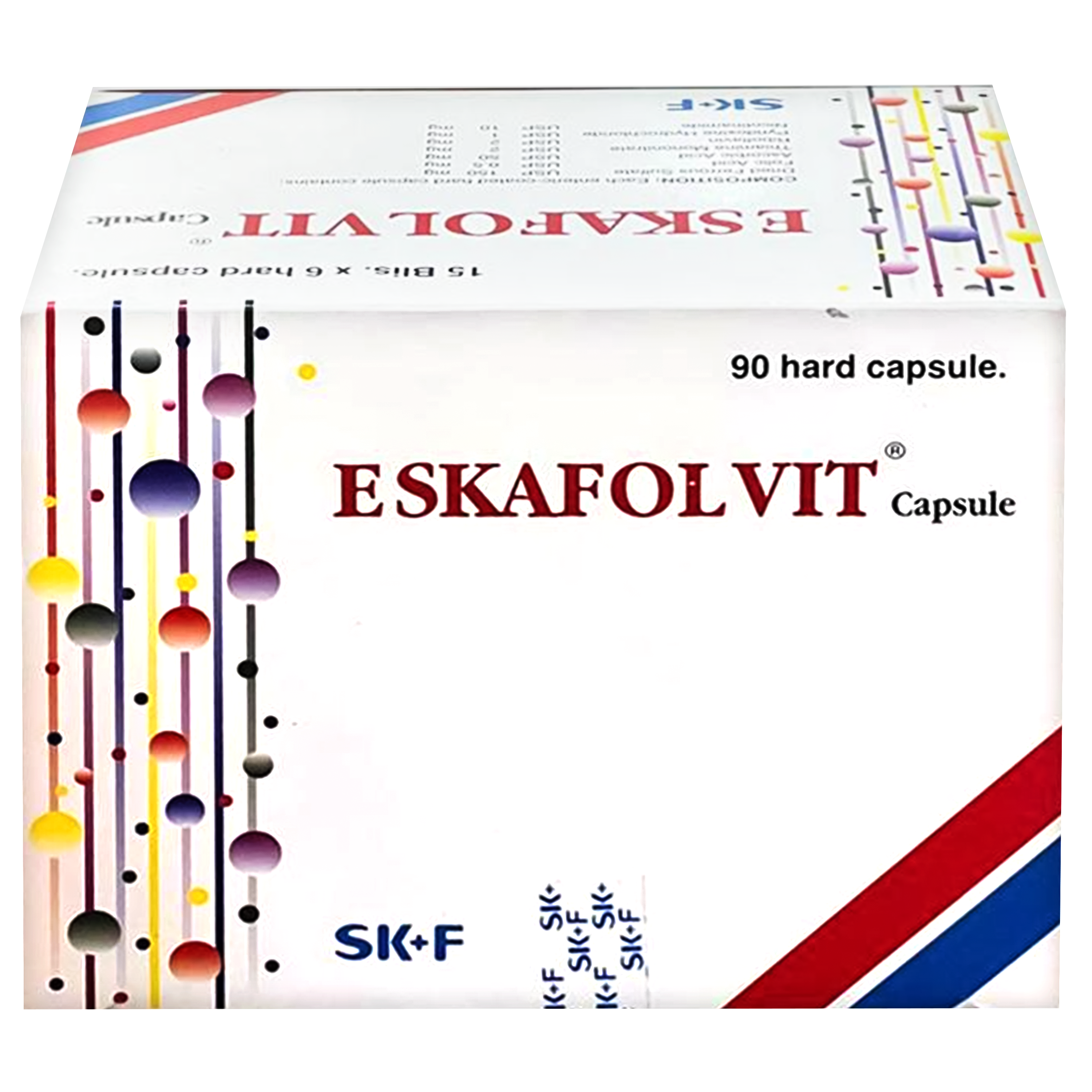 Eska FOlVit điều trị thiếu máu do thiếu sắt (15 Vỉ x 6 Viên)