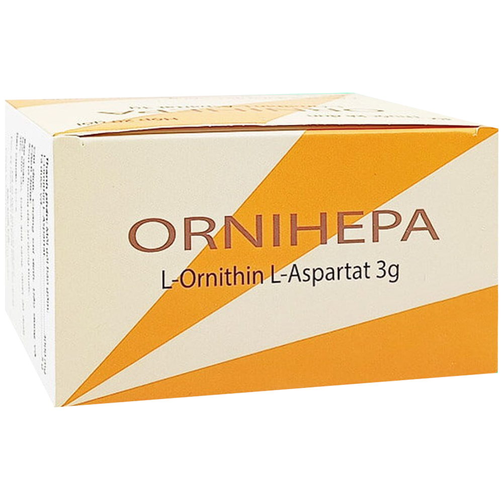 Thuốc Ornihepa điều trị tình trạng tăng ammoniac do các bệnh lý về gan (20 gói)