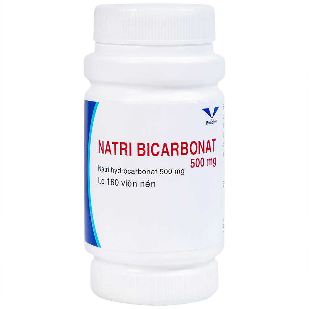 Thuốc Natri Bicarbonat điều trị nhiễm toan chuyển hóa, khó tiêu hóa, ợ nóng