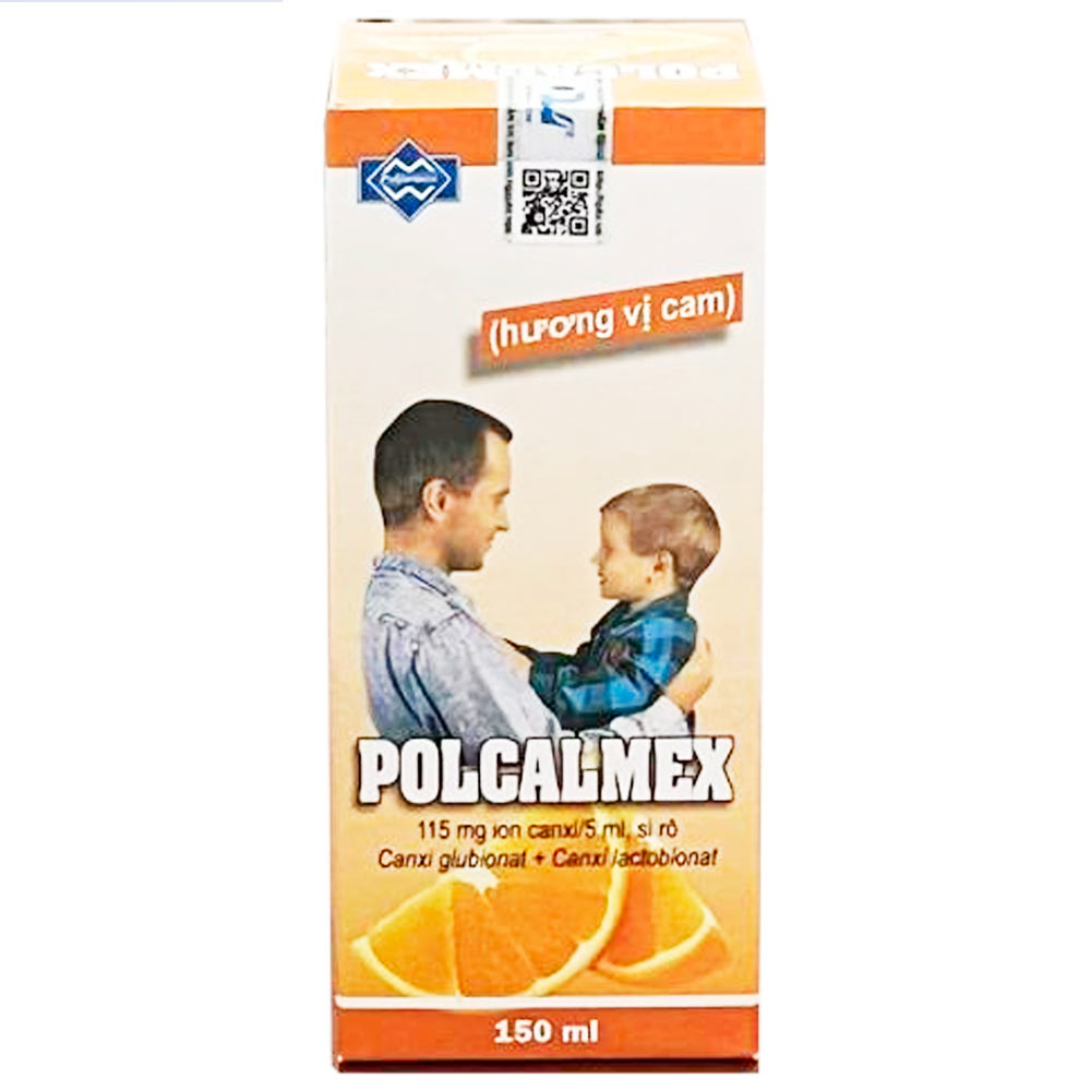 Thuốc Polcalmex phòng và điều trị thiếu calci (Chai 150ml)