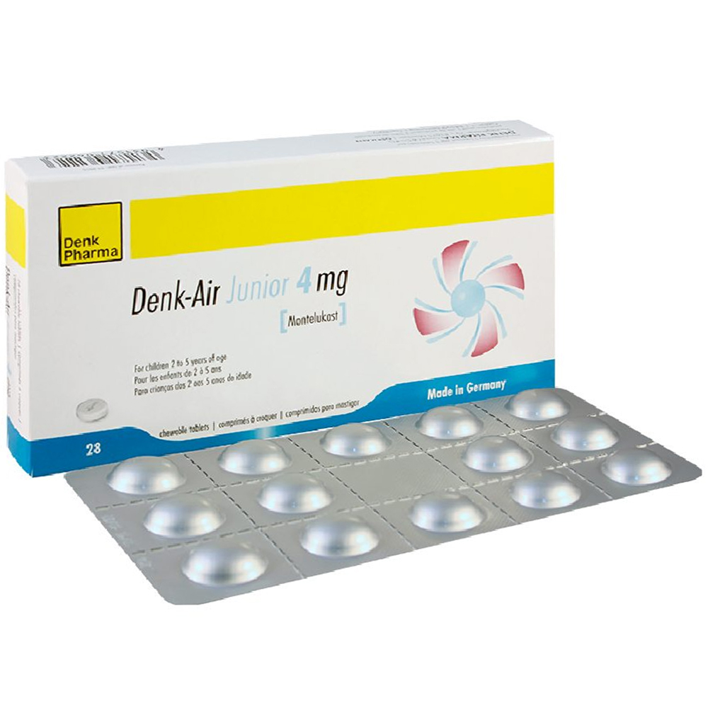 Denk-air Junior 4mg (2 Vỉ x 14 Viên)
