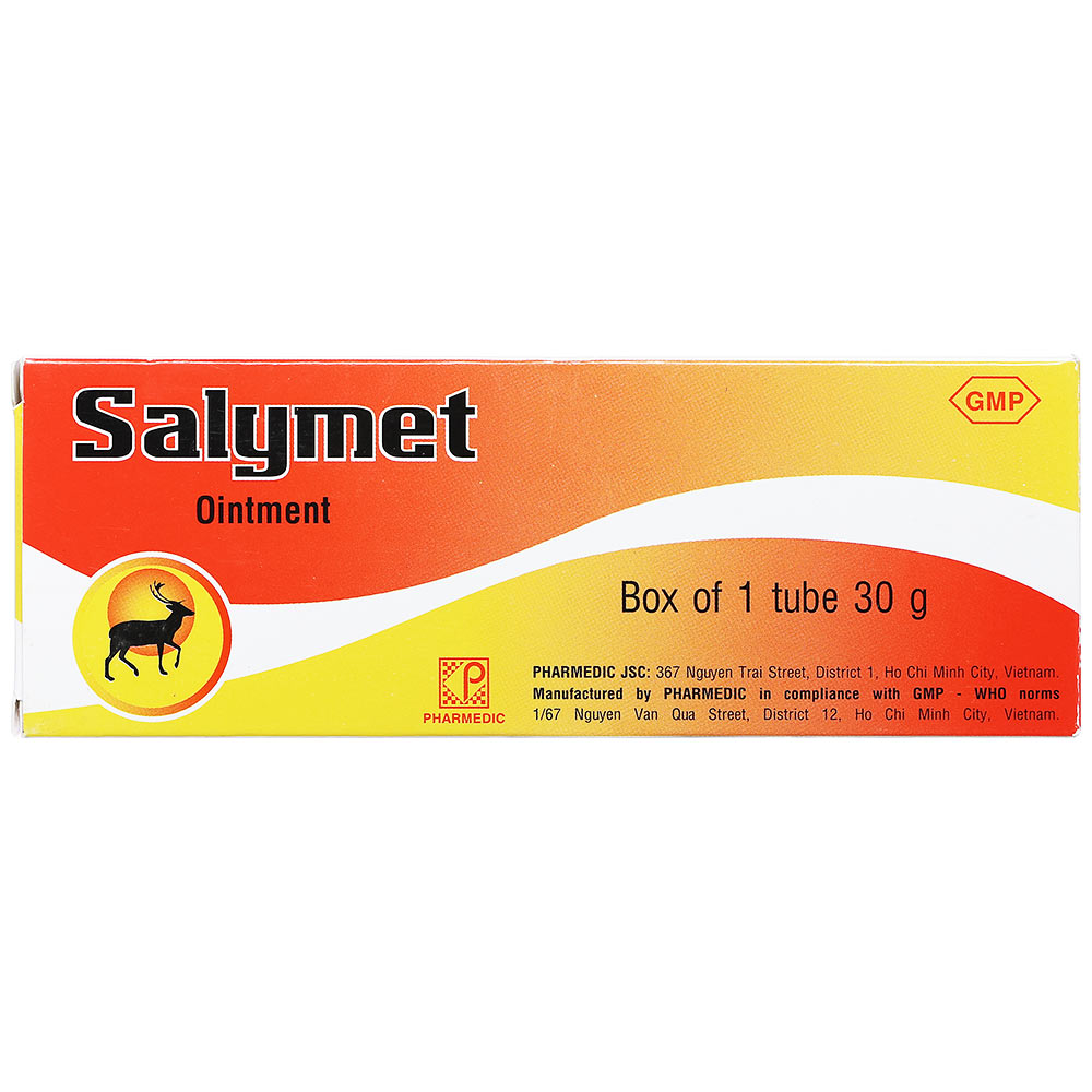Salymet Gel (30g) điều trị nhức mỏi tại chỗ do vận động quá độ