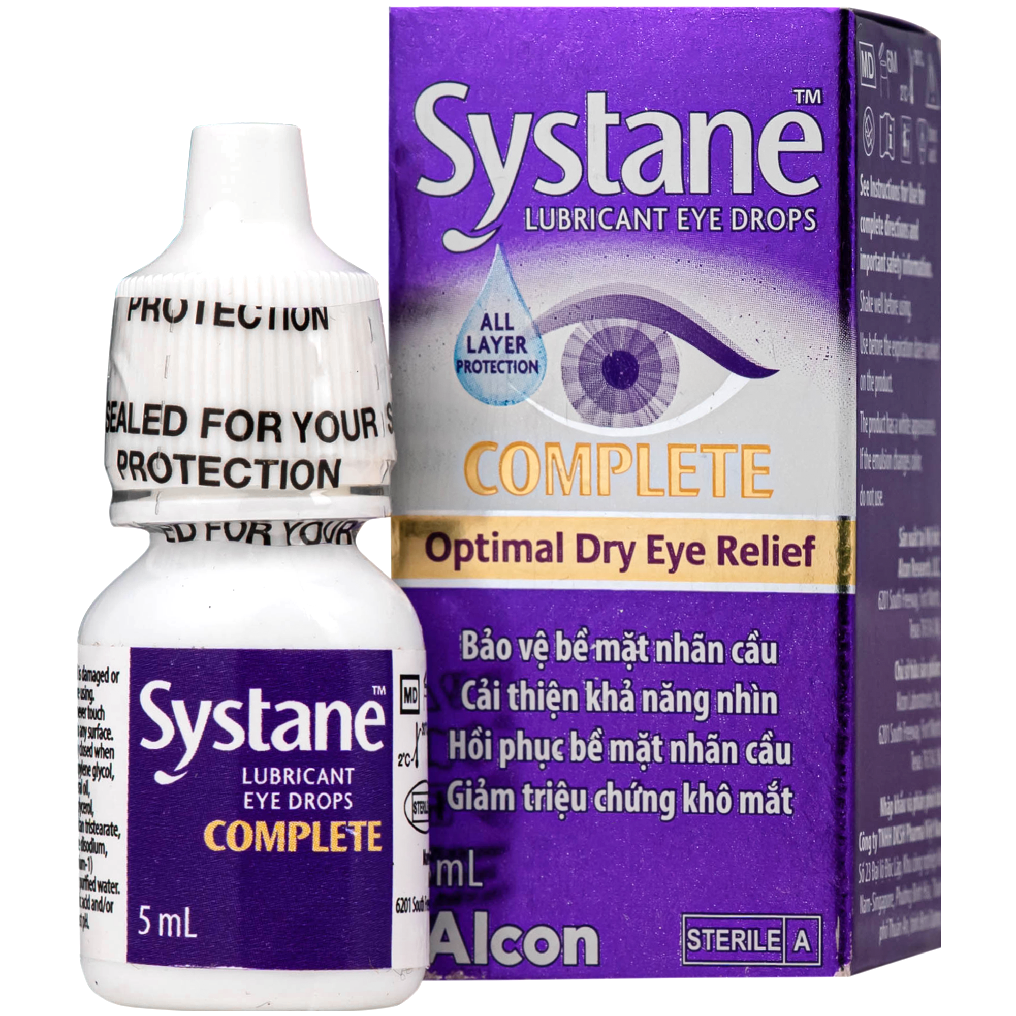 Nhũ tương nhỏ mắt Systane Complete 5ml
