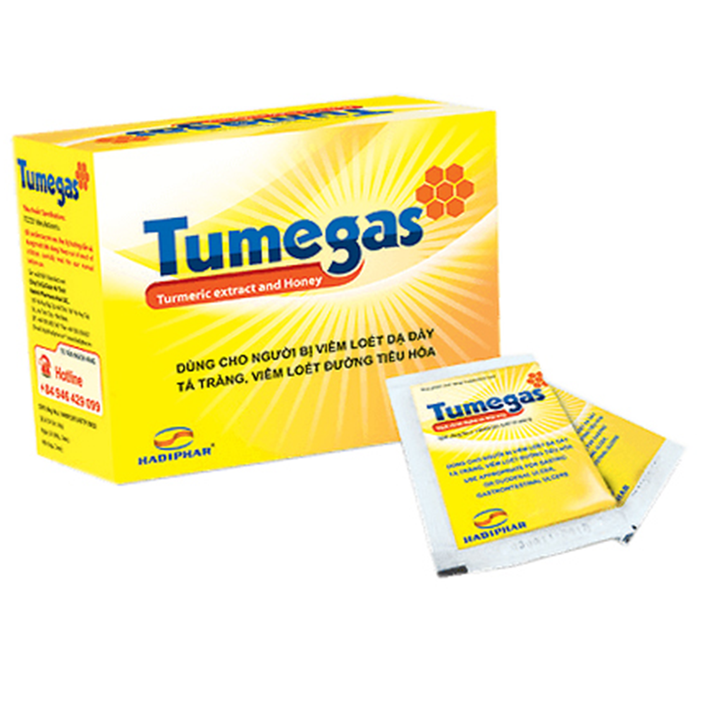 Gel uống Tumegas 15ml điều trị viêm loét dạ dày, tá tràng (Hộp 20 gói)