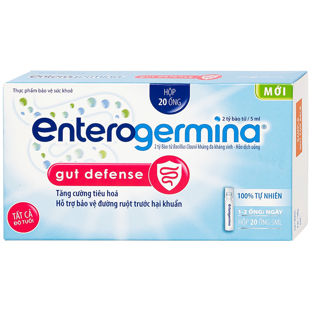 Enterogermina Gut Defense 2B/5ML (Hộp 20 ống)