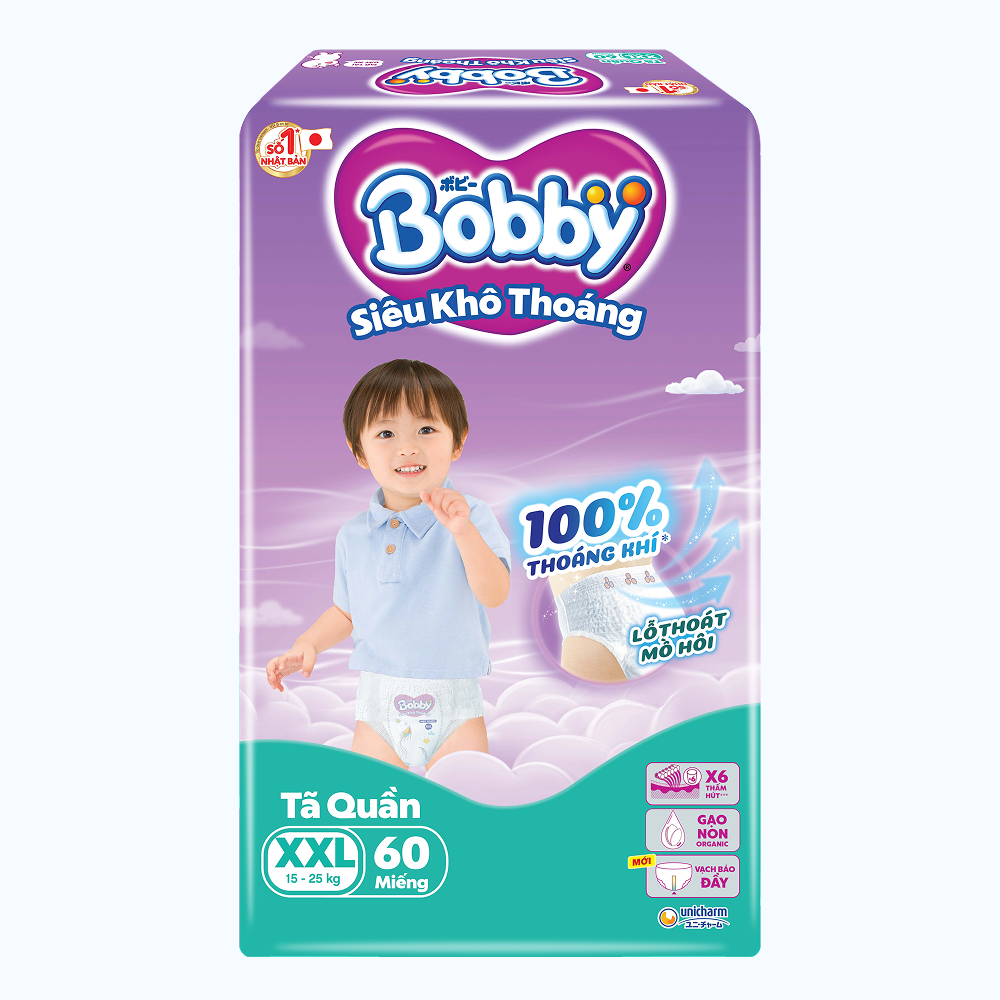 Bobby Tã Quần Ultra Jumbo XXL 56 miếng