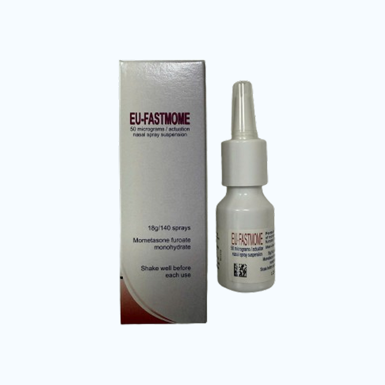 Thuốc xịt mũi Eu-Fastmome điều trị viêm mũi dị ứng (chai 140 liều)