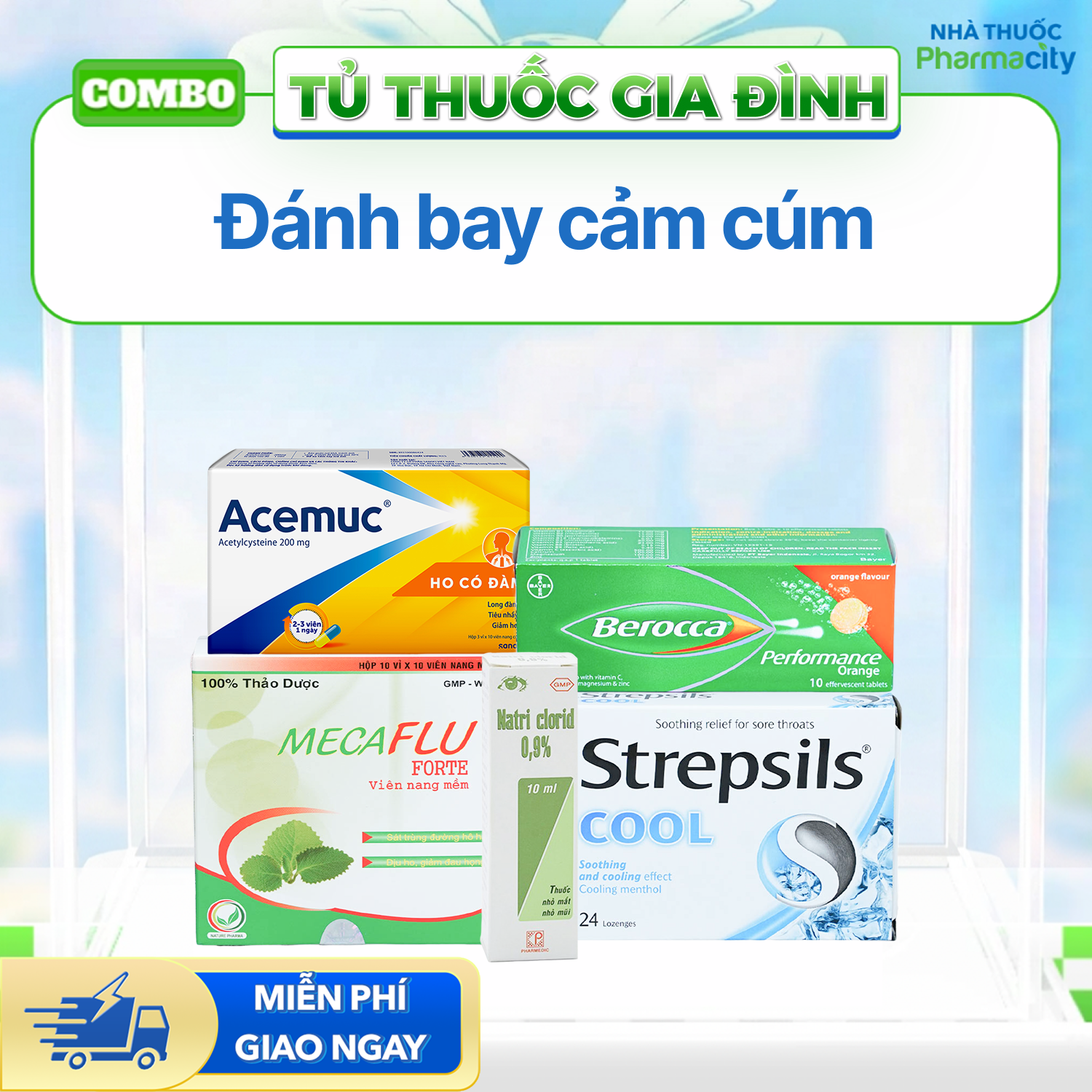 Combo Đánh bay cảm cúm