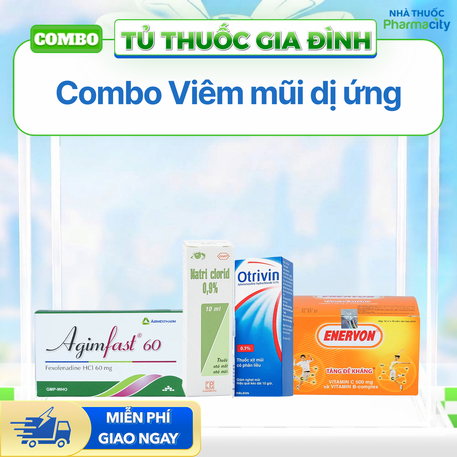 Combo Viêm mũi dị ứng